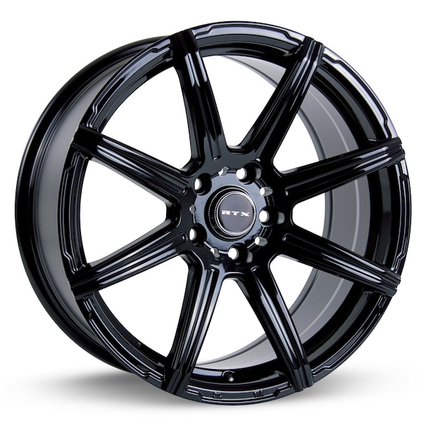 Rtx Alloy Wheel, Compass 17x7.5 5x114.3 40P C73.1 Gloss Black